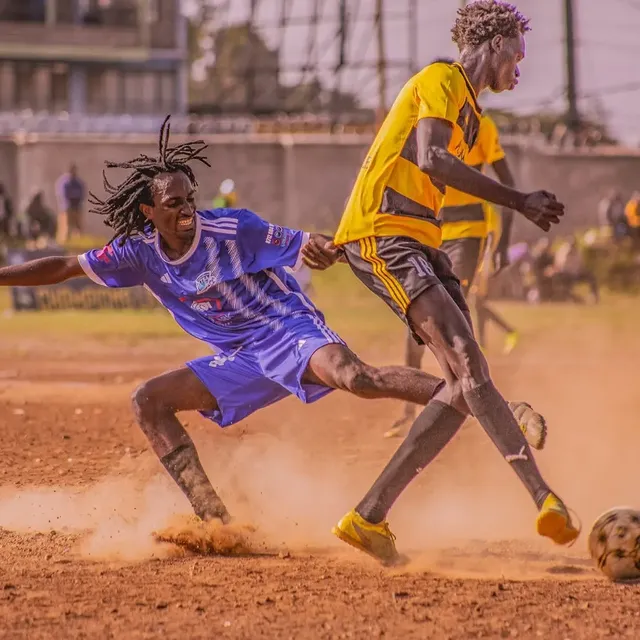 Santos Soka Academy — Matchday attack in the yellow-and-black striped kit
