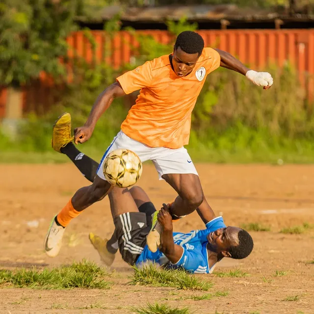 Santos Soka Academy — Tackle in the orange kit